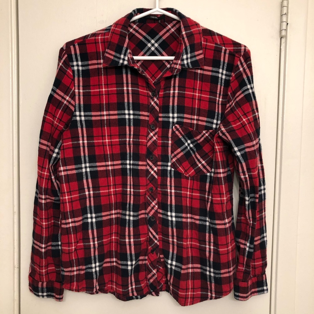 Forever 21 Plaid Shirt